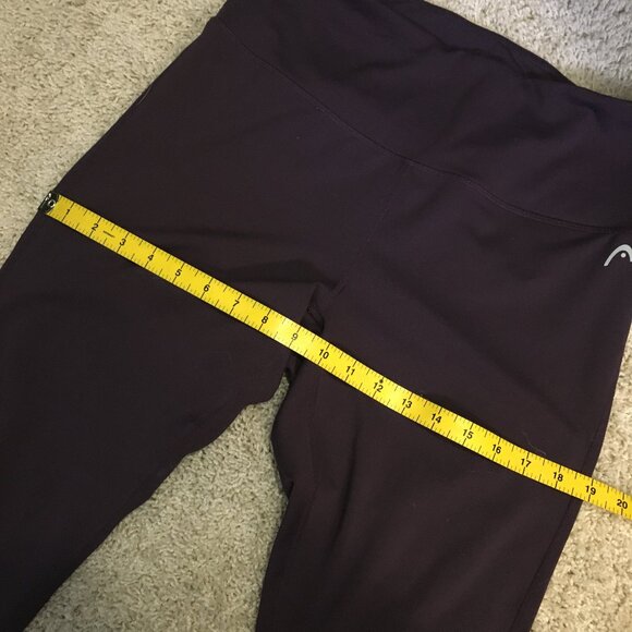 Dark Aubergine Yoga Pants - Picture 13 of 16